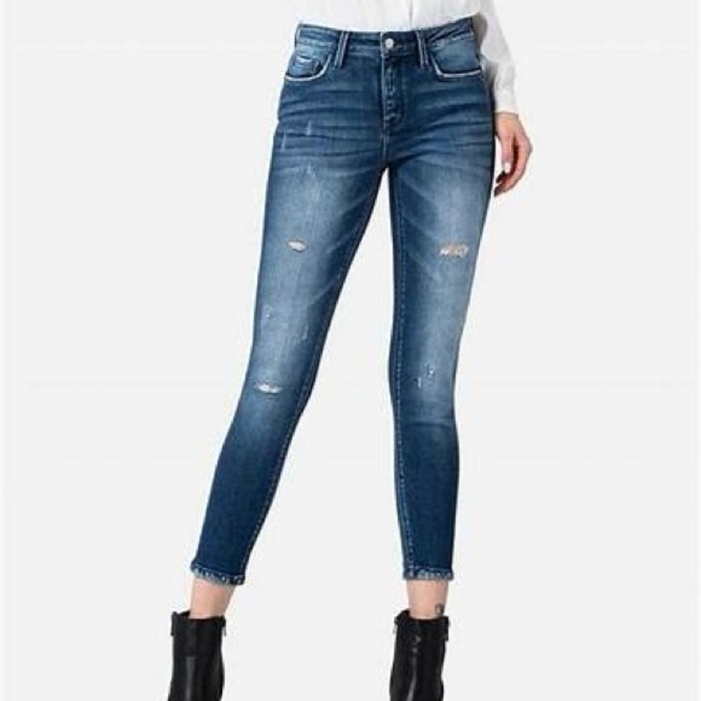 👖JEANS SALE! Flying Monkey Super High Waist Distressed Skinny Jeans